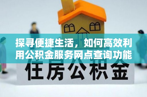 塔什库尔干塔吉克探寻便捷生活，如何高效利用公积金服务网点查询功能